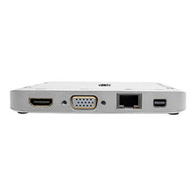 Load image into Gallery viewer, Tripp Lite USB-C Docking Station for Dual Monitors, 4K HDMI @ 30Hz, Mini Display Port mDP, VGA, USB 3.2 Gen 1, Gb Ethernet Port, 60W Charging, Thunderbolt 3 Compatible, 3-Year Warranty (U442-DOCK2-S)

