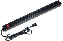 Load image into Gallery viewer, Cables UK 12 Way UK Socket Vertical PDU with IEC C 14 Plug
