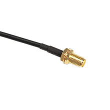 Load image into Gallery viewer, Awakingdemi Extension Cable,Black RP-SMA Male to Female WiFi Antenna Connector Extension Cable
