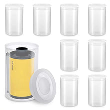 Load image into Gallery viewer, 15Pcs Film Canisters with Lids - 35 mm Camera Film Canister Set Small Container Storage Container with Lid Plastic Container - Film Reel Canister Storage with Lid - Canisters with Caps White Canister
