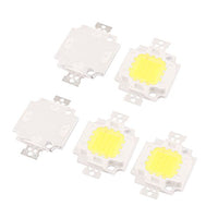 Aexit 5pcs 30-34V Lighting 10W LED Chip Bulb Pure White Super Bright High Power Indoor Lights for Floodlight