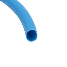 Load image into Gallery viewer, Aexit 5M Inner Electrical equipment Dia 6.4mm Polyolefin Heat Shrinkable Tube Sleeving Blue for Data Cable
