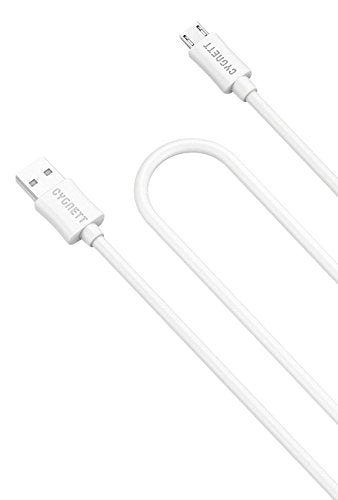 Cygnett Source Micro-USB to USB Round Soft Rubber Cable (3M/10') - White
