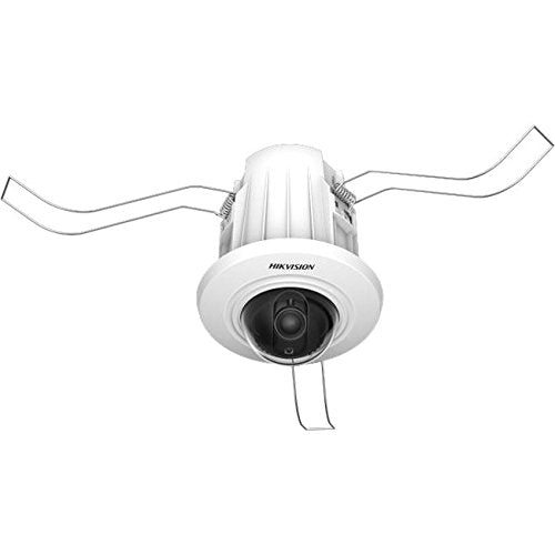 Hikvision Recessed Mount Dome Network Surveillance Camera, White (DS-2CD2E20F(2.8MM))