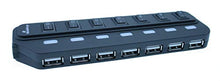 Load image into Gallery viewer, MediaRange USB-HUB 7-Port USB 2.0 Extern Schwarz, MRCS504 (Schwarz)
