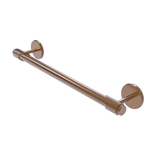 Allied Brass TR-51/18 Tribecca Collection 18 Inch Towel Bar, Brushed Bronze