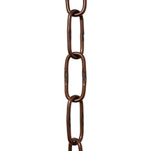 Load image into Gallery viewer, RCH Hardware CH-S58-40-AC Steel Chandelier Chain, Antique Copper
