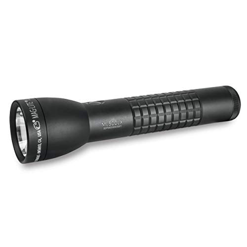 Maglite ML300LX LED 2-Cell D Flashlight, Matte Black