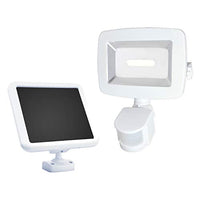 Sunforce 82005 COB (Chip-on-Board) Solar Motion Light, 600 Lumen Output, 30ft. (9.1m) Detection Distance, 180 Degrees Detection Range, Charges During The Day and Works at Night