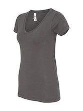Load image into Gallery viewer, Next Level Womens Ideal V-Neck Tee (N1540) Dark Gray s
