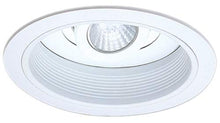 Load image into Gallery viewer, Elco Lighting EL1588W 6 Low Voltage Retrofit Trim - Baffle with Adjustable Spot
