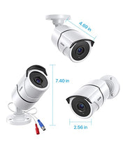 Load image into Gallery viewer, ZOSI 4PACK 1920TVL 1080P HD TVI Security Cameras 120ft Night Vision CCTV Cameras Home Security Day/Night Waterproof Camera for 720P,1080P,5MP,4K HD-TVI Analog DVR Systems
