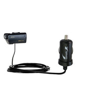 Mini 10W Car / Auto DC Charger designed for the Midland XTC 100PV2 150PV2 with Gomadic Brand Power Sleep technology - Designed to last with TipExchange Technology