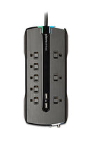 Load image into Gallery viewer, 360 Electrical 360330 Director2.4 Surge Protector with 8 Outlets 2.4 Amp/12W USB Charging and Coax
