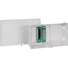 Load image into Gallery viewer, ICC 8&quot; Wiring Enclosure; 6-Port Data CAT 5e and 6-Port Voice with Cover (Model W) in 6-Pack
