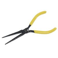 uxcell Plastic Handle Long Nose Internal Circlip Plier, Yellow