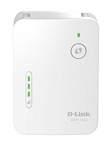 D Link N300 Wireless Wi Fi Range Extender (Dap 1330), White