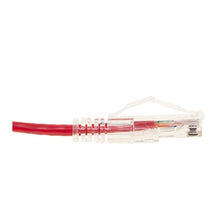 Load image into Gallery viewer, Cat6a Slim Ethernet Patch Cable, 28AWG, 500MHZ, ETL/UL/CSA Approved, RJ45 Gold Plate Connector Snagless/Boot, Internet Network Patch Cable, 7 Foot, Red, CableWholesale
