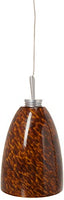 Jesco Lighting KIT-QAP220-MO-A Goblet 1-Light Low Voltage Pendant and Canopy Kit, Mocha