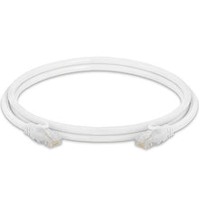 Load image into Gallery viewer, Cmple Cat6 Ethernet Cable 10Gbps - Computer Networking Cord with Gold-Plated RJ45 Connectors, 550MHz Cat6 Network Ethernet LAN Cable Supports Cat6, Cat5e, Cat5 Standards - 5 Feet White
