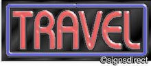 Load image into Gallery viewer, &quot;Travel&quot; Neon Sign
