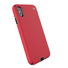 Load image into Gallery viewer, Speck Products Compatible Phone Case for Apple iPhone Xs Max, Presidio Sport Case, Heartrate Red/Sidewalk Grey/Black
