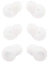 Load image into Gallery viewer, ALXCD Ear Gel Tip for Gear Circle Bluetooth Earphone, 3 Pair Medium Anti-Slip Durable Silicone Replacement Ear Tip Earpads, Fit for Samsung Gear Circle Bluetooth Earphone SM-R130 [White] (3 Pair)

