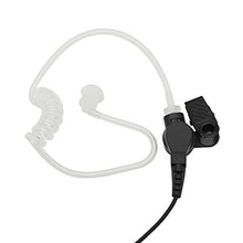 Load image into Gallery viewer, GoodQbuy Surveillance Covert Acoustic Tube Earpiece Headset Mic is Compatible with Icom Radios IC P25 IC-M87 IC-M88 IC F31GS F40GT F40GS F50 Multi-pin
