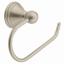 Load image into Gallery viewer, Moen DN8408BN Preston Collection Single Post Toilet Paper Holder, Spot Resist Brushed Nickel
