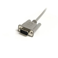 Load image into Gallery viewer, StarTech.com 10 ft Straight Through Serial Cable - M/F - Serial Extension Cable - DB-9 (M) to DB-9 (F) - 10 ft - Gray - MXT10010

