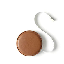 Load image into Gallery viewer, Leatherology Cognac Small Measuring Tape
