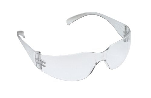 3 M Virtua Protective Eyewear 11228 00000 100 Clear Uncoated Lens, Clear Temple