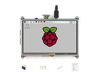 Waveshare Raspberry Pi LCD Display Module 5inch 800480 TFT Resistive Touch Screen Panel HDMI Interface for Any Model of Rapsberry Pi4 A/A+/B/B+/2 B