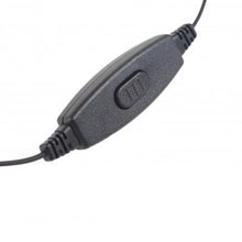 Load image into Gallery viewer, UL Single Muff Behind The Head Headset Mic Inline PTT for Motorola SL Series
