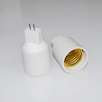 Jammas 10PCS MR16 to E27 lamp Base holder socket white Pottery and Porcelain for E27 LED Bulbs lamp holde conversion lamp socket