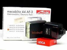 Load image into Gallery viewer, Metz Mecablitz 44 AF-3 Electronic Flash for Nikon
