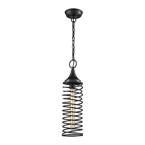 Elk Lighting 65231/1-LA Pendant Light, Oil Rubbed Bronze