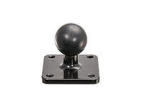 ARKON APMAMPS25MM Metal 4 Hole AMPS to 25mm Rubber Ball Adapter for Arkon Robust Mount Series Retail, Black