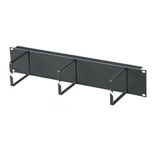 Load image into Gallery viewer, Black Box Horizontal Rackmount IT Cable Manager 19&quot;, 2U, Single-Sided Metal
