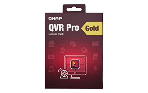 QNAP LIC-SW-QVRPRO-Gold Premium Feature Package for QVR Pro with Camera Channel Scalability 8 Channel License Included