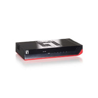 CableWholesale 5 Port 10/100/1000 Gigabit Ethernet Switch, Black with Red Trim, Energy Efficient Ethernet/IEEE 802.3az Support