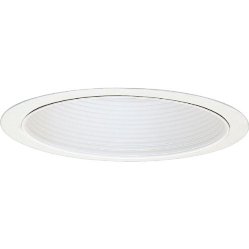 Progress Lighting P8014-28 Baffle Trim UL/CUL Listed for Damp Locations, White