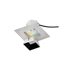 Load image into Gallery viewer, WAC Lighting R3ASDL-F840-BK Aether Square Invisible Trim with LED Light Engine Flood 40 Beam 4000K Cool White, Black
