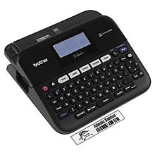 Load image into Gallery viewer, Brother P-touch, PTD450, PC-Connectable Label Maker, Split-Back Tapes, 7 Font Sizes, One-Touch Keys, Black
