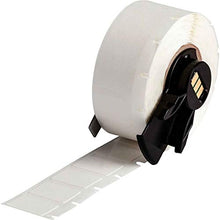 Load image into Gallery viewer, Brady PTL-11-498, 62660 0.75&quot;x0.5&quot; White BMP61/BMP71/TLS 2200 Vinyl Coated Fabric Label, 5 Rolls of 500 pcs
