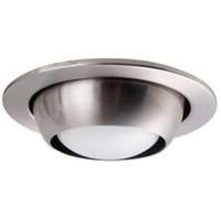 Load image into Gallery viewer, Eyeball Recessed Light Fixture Trim, 5&quot; Brushed Nickel
