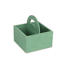 Load image into Gallery viewer, Cheung&#39;s FP-4199T Teal Wooden Square Caddy
