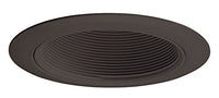 Juno Lighting 14 Bbl Incandescent Recessed Baffle Trim, 4 Inch, Black Baffle With Black Trim