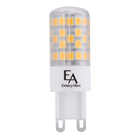 EmeryAllen EA-G9-4.5W-001-309F-D Dimmable Miniature Bi-Pin Base JA8 Compliant LED Light Bulb, 120V-4.5Watt (50W Equivalent) 450 Lumens, 3000K, 1 Pcs