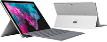 Load image into Gallery viewer, Microsoft Surface Pro 6 12.3 inches 128GB - with Keyboard - Platinum (Renewed)
